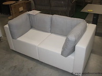 Maxx middenhoekelement + 2 rugkussens | maxx middenhoekelement + 2 rugkussens | max lounge - ice white armstoel incl.kussen - afbeelding 4 van  4