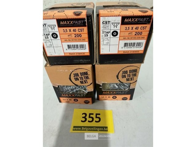 Maxxfast houtschroef 3,5x40 torx 800 stuks - afbeelding 3 van  3