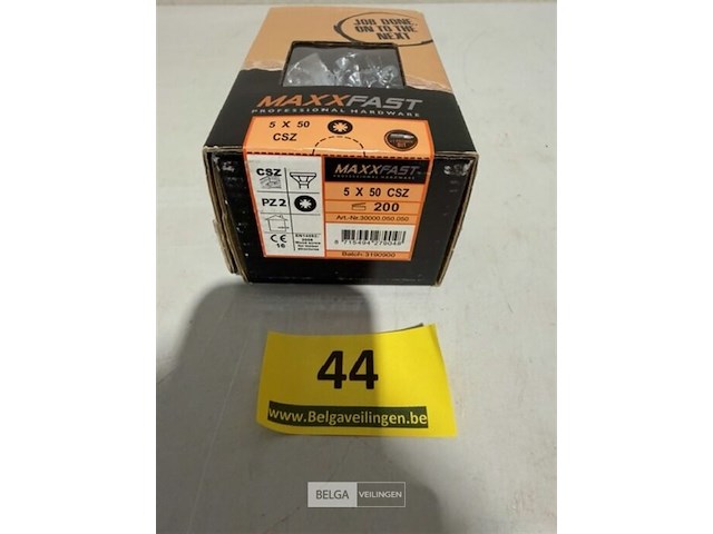 Maxxfast houtschroef 5 x 50 csz 200st - afbeelding 3 van  3