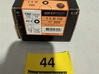 Maxxfast houtschroef 5 x 50 csz 200st - afbeelding 3 van  3