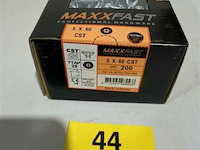 Maxxfast houtschroef 5 x 60 cst 200st - afbeelding 3 van  3