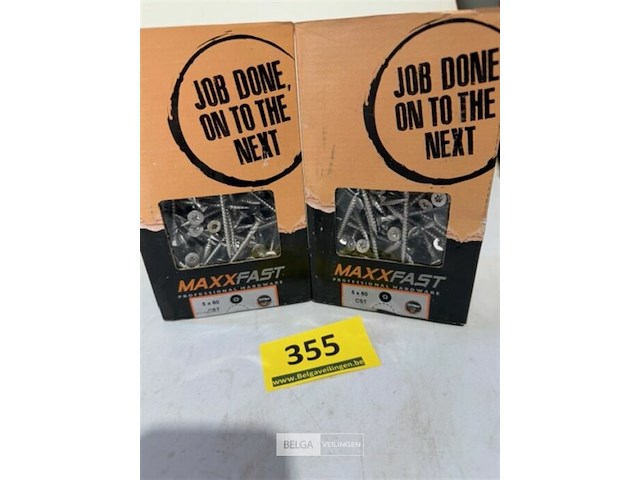 Maxxfast houtschroef 5x60 cst inox 400 stuks - afbeelding 2 van  3