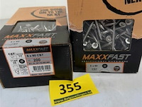 Maxxfast houtschroef 5x60 cst inox 400 stuks - afbeelding 3 van  3