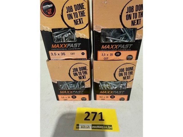 Maxxfast houtschroef cst 3,5 x 35 800 stuks - afbeelding 3 van  3