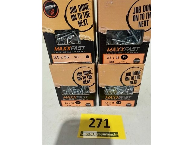 Maxxfast houtschroef cst 3,5 x 35 800 stuks - afbeelding 3 van  3