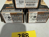 Maxxfast houtschroef cst inox 200x 3,5x20 200x 3,5x25 200x 3,5x30 - afbeelding 3 van  3