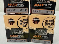 Maxxfast houtschroef cst inox 200x 3,5x25 200x 3,5x30 - afbeelding 1 van  3