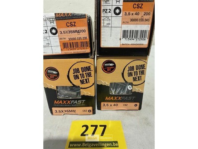 Maxxfast houtschroef csz 200x 3,5x35 en 200x 3,5x40 - afbeelding 3 van  3