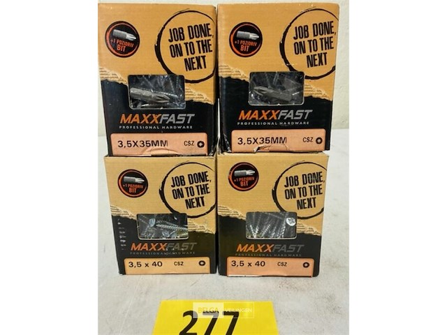 Maxxfast houtschroef csz 200x 3,5x35 en 200x 3,5x40 - afbeelding 1 van  3