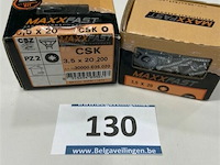 Maxxfast houtschroef csz 3,5 x 20 400 stuks - afbeelding 2 van  3