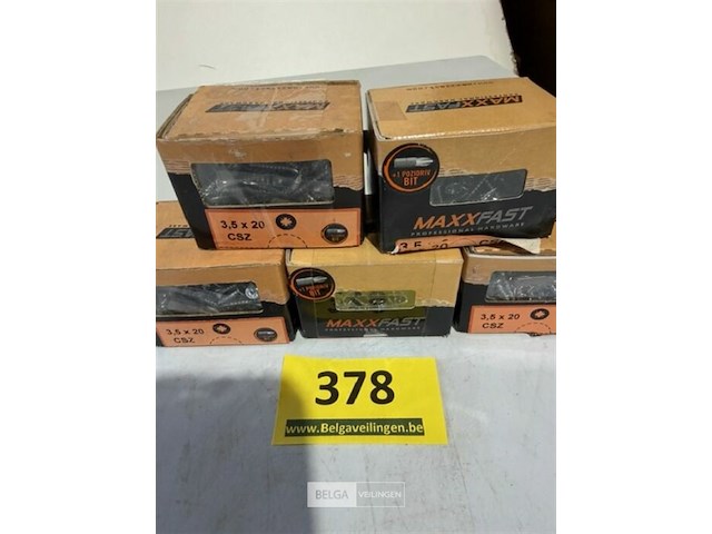 Maxxfast houtschroef csz 3,5x20 1000 stuks - afbeelding 3 van  3