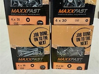 Maxxfast houtschroef csz 4x30 800 stuks - afbeelding 3 van  3