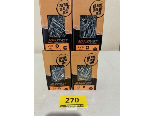 Maxxfast houtschroef csz 5 x 50 800 st - afbeelding 2 van  3