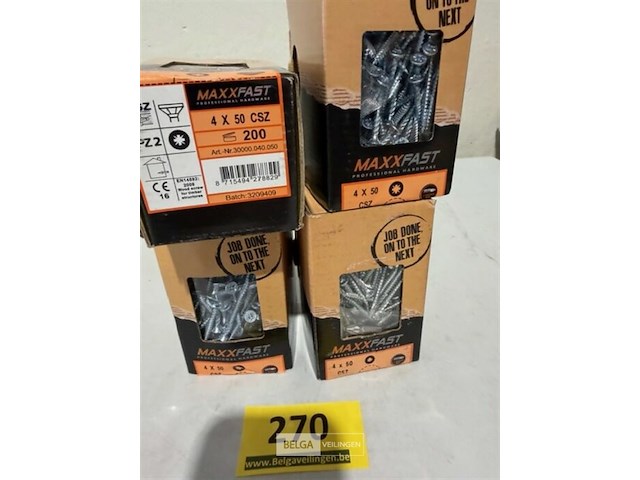 Maxxfast houtschroef csz 5 x 50 800 st - afbeelding 3 van  3