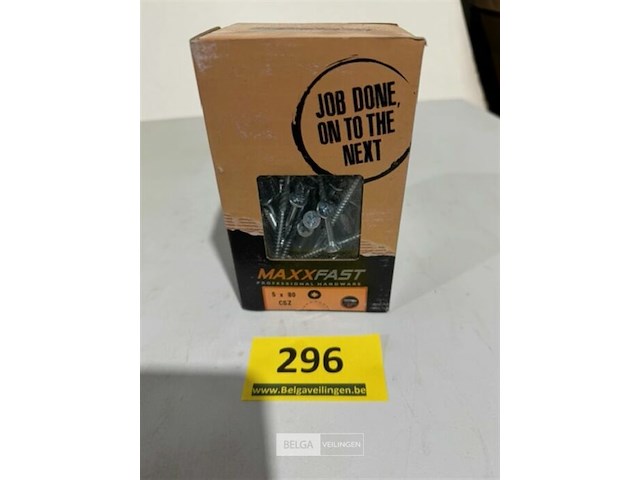 Maxxfast houtschroef csz 5 x 80 100st - afbeelding 1 van  3