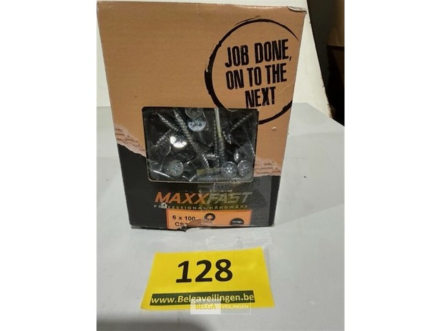 Maxxfast houtschroef csz 6 x 100 100 stuks - afbeelding 1 van  3