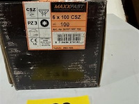Maxxfast houtschroef csz 6 x 100 100 stuks - afbeelding 3 van  3