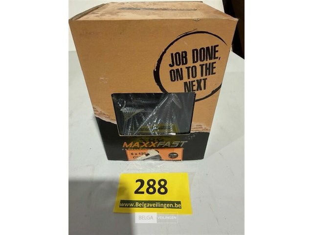 Maxxfast houtschroef csz 6 x 120 100st - afbeelding 1 van  3