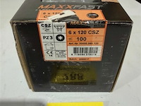 Maxxfast houtschroef csz 6 x 120 100st - afbeelding 3 van  3