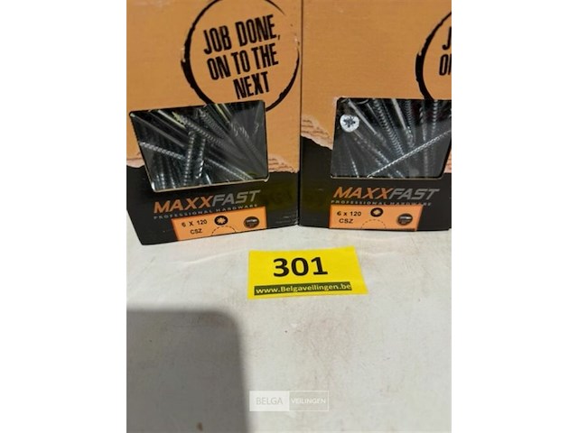 Maxxfast houtschroef csz 6 x 120 200st - afbeelding 1 van  3