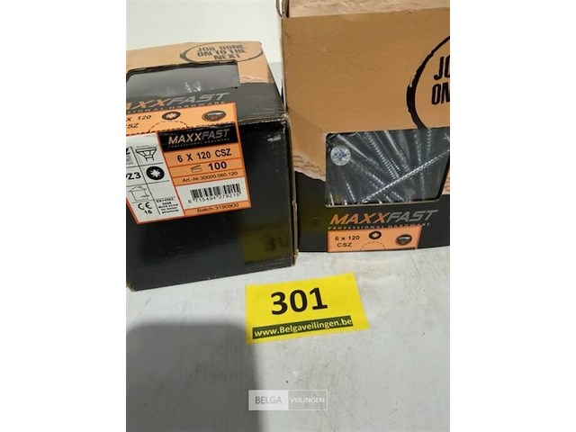 Maxxfast houtschroef csz 6 x 120 200st - afbeelding 3 van  3