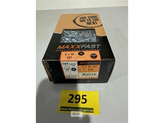 Maxxfast houtschroef csz 6 x 50 200st - afbeelding 3 van  3