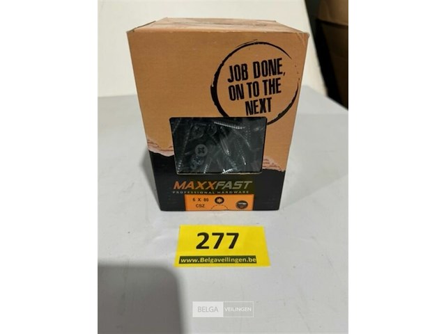 Maxxfast houtschroef csz 6 x 80 100st - afbeelding 1 van  3