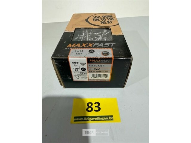 Maxxfast inox 5 x 60 cst 200st - afbeelding 3 van  3