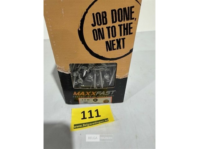 Maxxfast inox 5 x 60 cst 200st - afbeelding 1 van  3