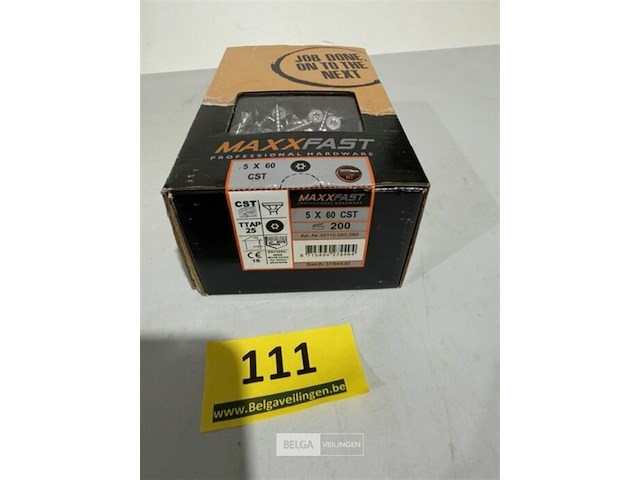 Maxxfast inox 5 x 60 cst 200st - afbeelding 3 van  3