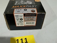 Maxxfast inox 5 x 60 cst 200st - afbeelding 3 van  3