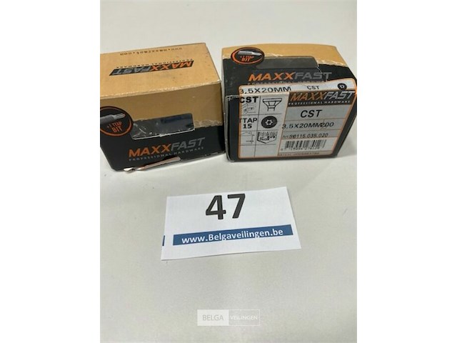 Maxxfast torx houtschroef inox 3,5 x 20 cst 400 stuks - afbeelding 1 van  3