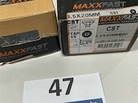 Maxxfast torx houtschroef inox 3,5 x 20 cst 400 stuks - afbeelding 3 van  3