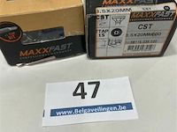 Maxxfast torx houtschroef inox 3,5 x 20 cst 400 stuks - afbeelding 2 van  3
