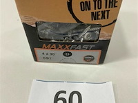 Maxxfast torx houtschroef inox 4 x 30 cst 200 stuks - afbeelding 3 van  3