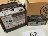 Maxxfast torx houtschroef inox 4 x 30 cst 400 stuks - afbeelding 3 van  3