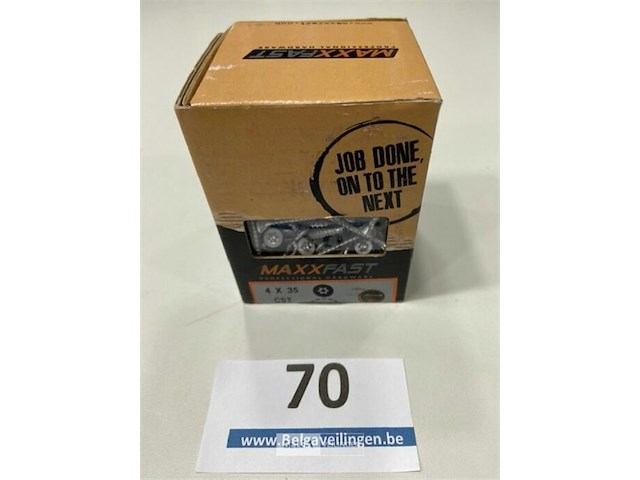 Maxxfast torx houtschroef inox 4 x 35 cst 200 stuks - afbeelding 2 van  3
