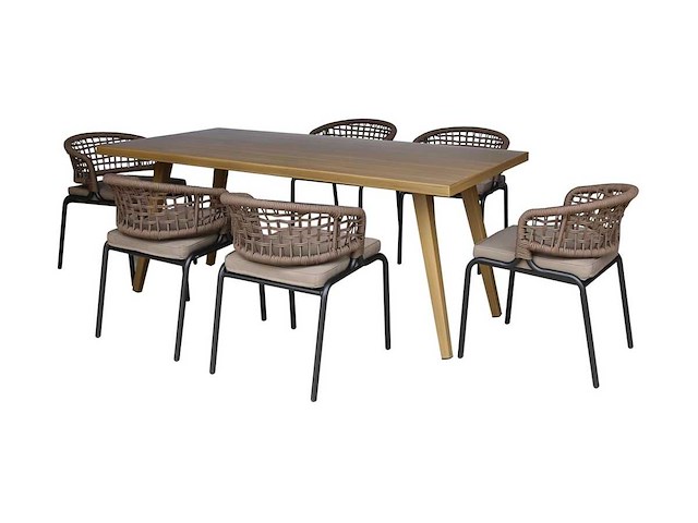 Maxxgarden - estrella - tuinset - 6 persoons - afbeelding 1 van  6