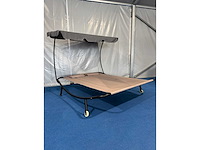 Maxxgarden - ligbed sunbed 215x187cm - afbeelding 1 van  4