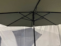 Maxxgarden - stokparasol donkergroen 300cm - afbeelding 3 van  3
