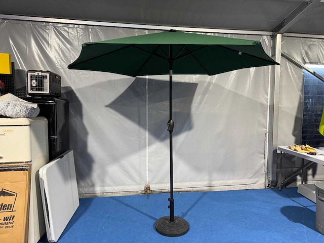 Maxxgarden - stokparasol licht groen 300cm - afbeelding 1 van  1