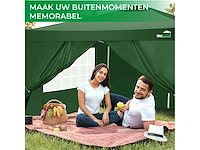Maxxgarden 20026 partytent 3x4m met zijwanden groen - afbeelding 6 van  6
