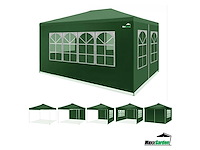 Maxxgarden 20026 partytent 3x4m met zijwanden groen - afbeelding 3 van  6
