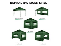 Maxxgarden 20026 partytent 3x4m met zijwanden groen - afbeelding 5 van  6
