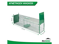 Maxxgarden 20138 vangkooi voor dieren van 117x30x34cm - afbeelding 5 van  5