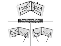 Maxxgarden 20180 vouwtafel tuintafel 120x60x74cm - 2 stuk nieuw - afbeelding 3 van  5