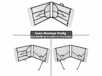 Maxxgarden 20180 vouwtafel tuintafel 120x60x74cm - 2 stuk nieuw - afbeelding 3 van  5