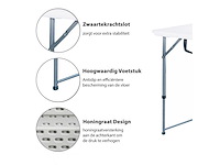 Maxxgarden 20180 vouwtafel tuintafel 120x60x74cm - 2 stuk nieuw - afbeelding 4 van  5