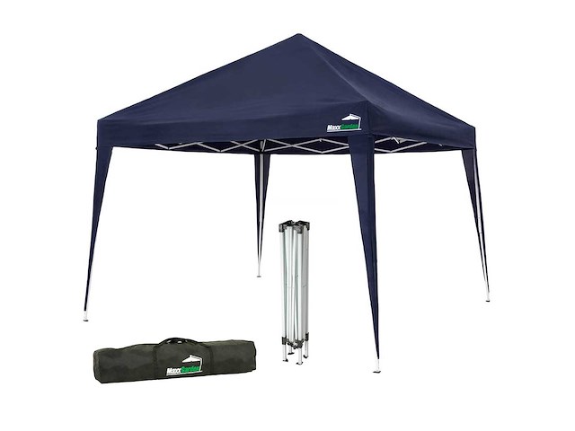 Maxxgarden 20209 partytent easy-up 3x3m blauw - afbeelding 1 van  3