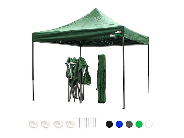 Maxxgarden 20387 partytent easy-up 3x3m groen - afbeelding 1 van  2